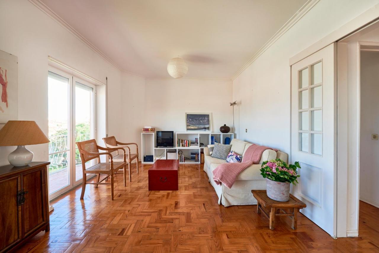 Bright Apartment With Garden In Cascais Ngoại thất bức ảnh